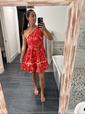 One shoulder mini dress FP